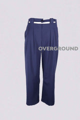 Pantalone largo con cinturino traforato - OVERGROUND STORE 