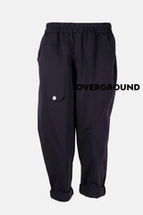 Pantalone largo con bottone laterale - OVERGROUND STORE 