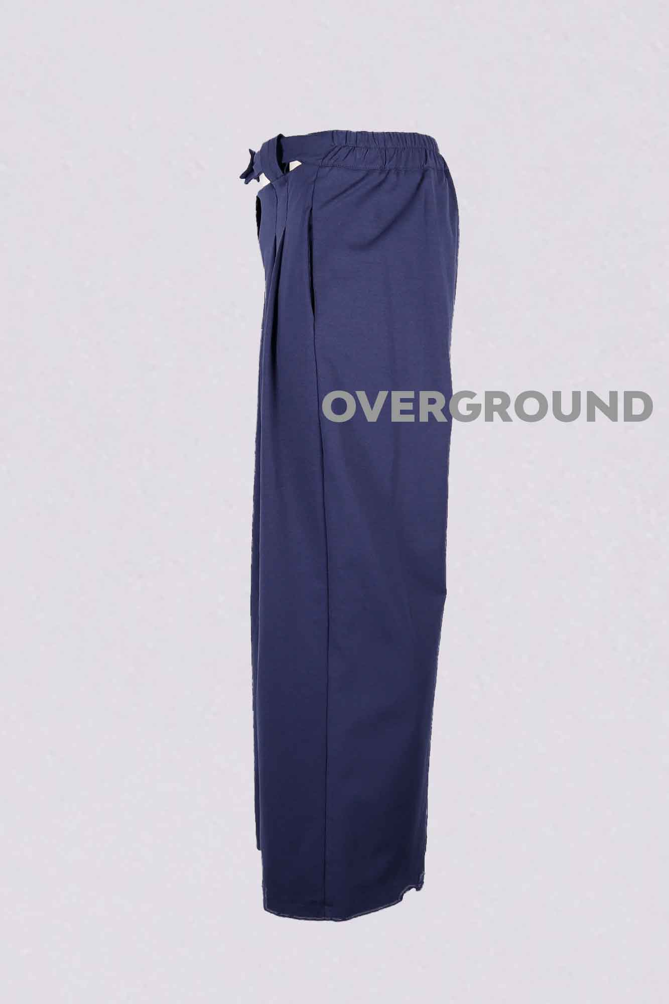 Pantalone largo con cinturino traforato - OVERGROUND STORE 