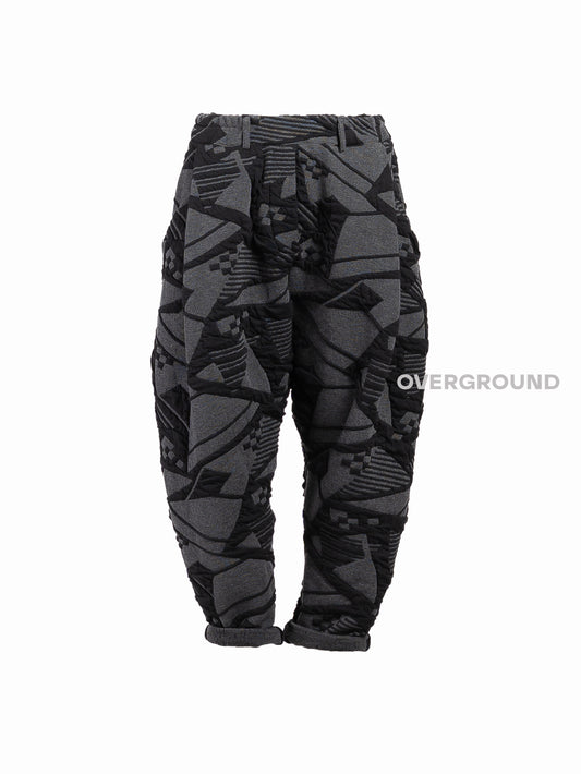 PANTALONE CAVALLO BASSO IN FANTASIA