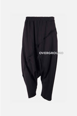 Pantalone a cavallo basso con cuciture