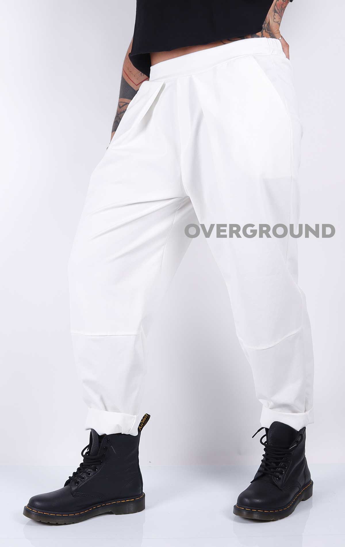 Pantalone con piega davanti - OVERGROUND STORE 