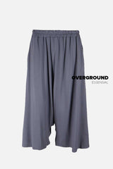 Pantalone a cavallo basso gambule corto e largo - OVERGROUND STORE 