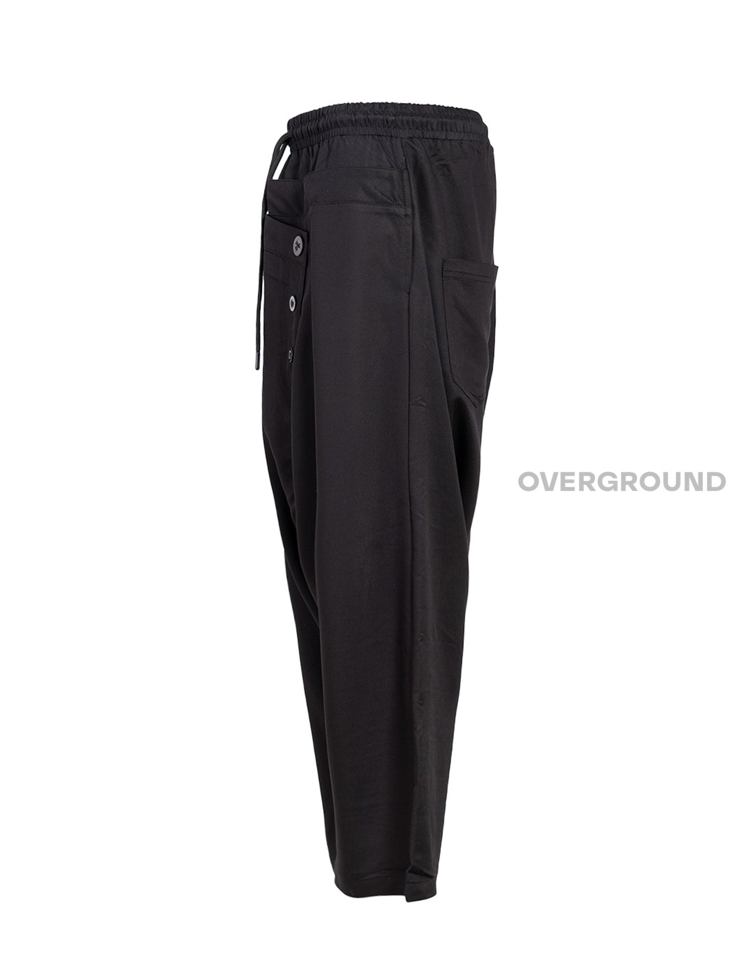 PANTALONE CAVALLO BASSO CON BOTTONI DAVANTI - OVERGROUND STORE 