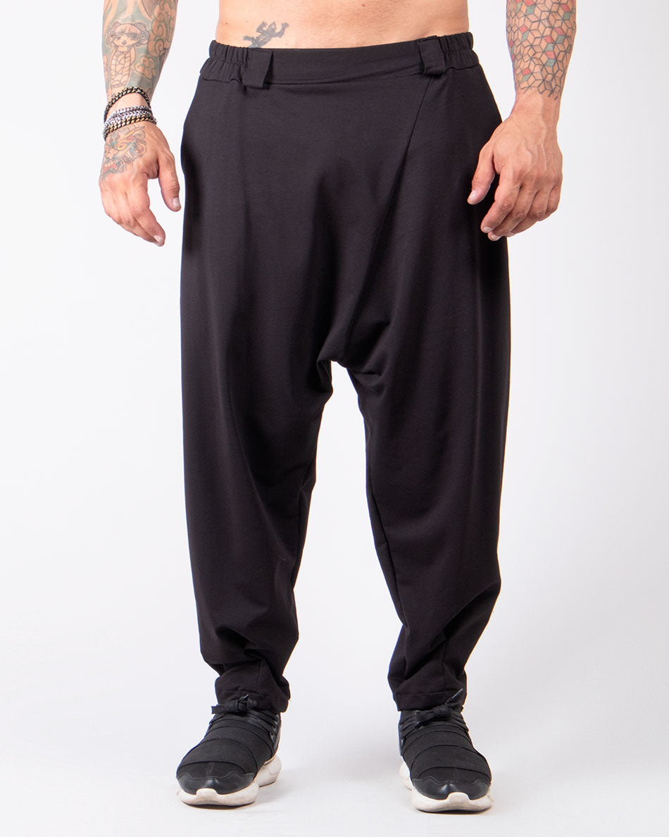 Pantalone cavallo basso in cotone z