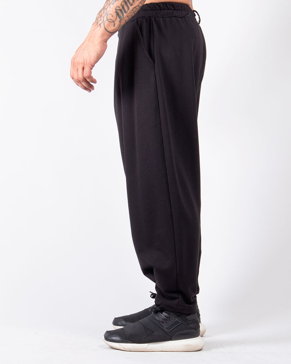 Pantalone cavallo basso in cotone z