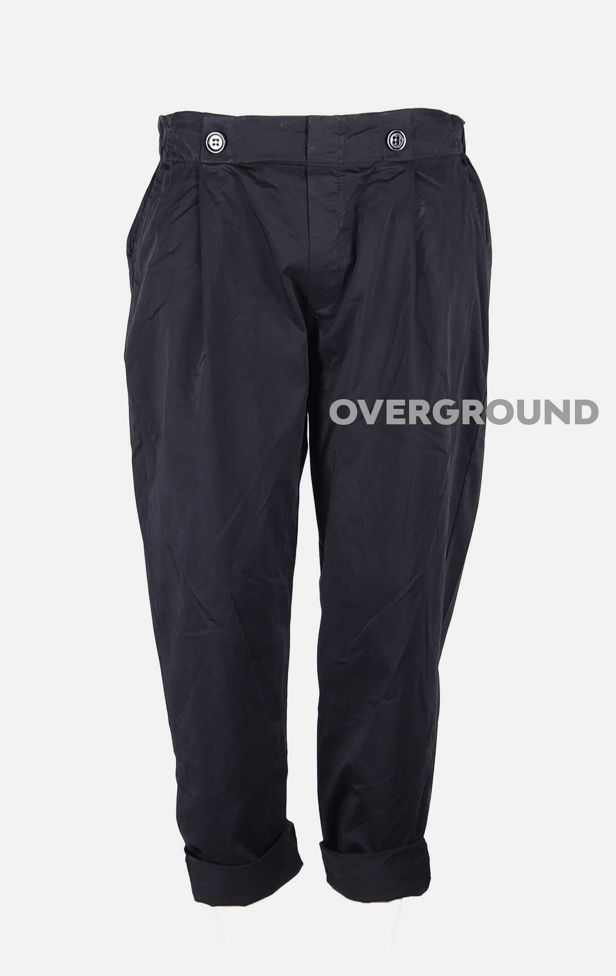 pantalone con gambule largo con bottone davanti - OVERGROUND STORE 