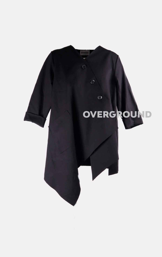 Giacca con abbottonatura trasversale - OVERGROUND STORE 