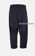 Pantalone cavallo basso con bottoni - OVERGROUND STORE 