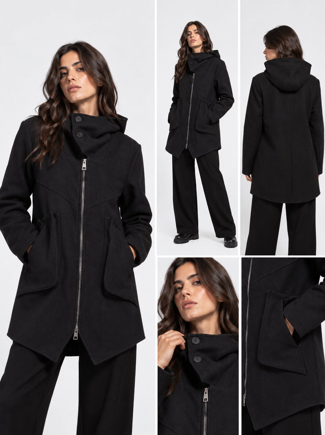 JACKET WITH TWO BUTTONS AND FRONT POCKETS