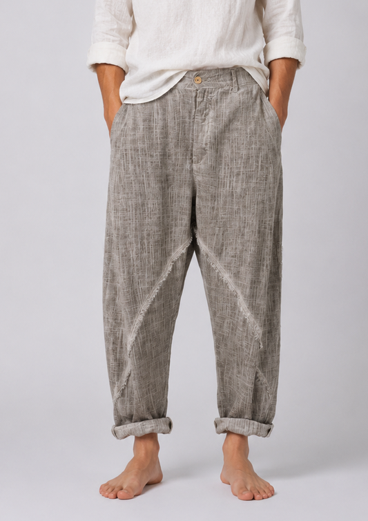 PANTALONE LINO CAVALLO BASSO Z - OVERGROUND STORE 