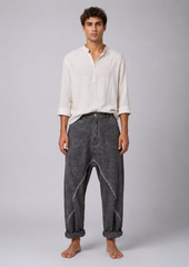PANTALONE LINO CAVALLO BASSO Z - OVERGROUND STORE 
