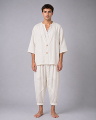 GIACCA APERTA DUE BOTTONI IN LINO Z - OVERGROUND STORE 