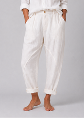 PANTALONE LINO CAVALLO BASSO - OVERGROUND STORE 