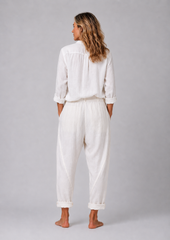 PANTALONE LINO CAVALLO BASSO - OVERGROUND STORE 