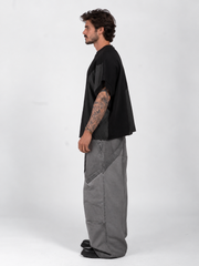 ASYMMETRIC OVERSIZED SWEATER WITH POINT