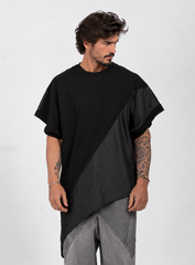 ASYMMETRIC OVERSIZED SWEATER WITH POINT