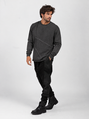PANTALONE CAVALLO BASSO CON FASCE LATERALI Z