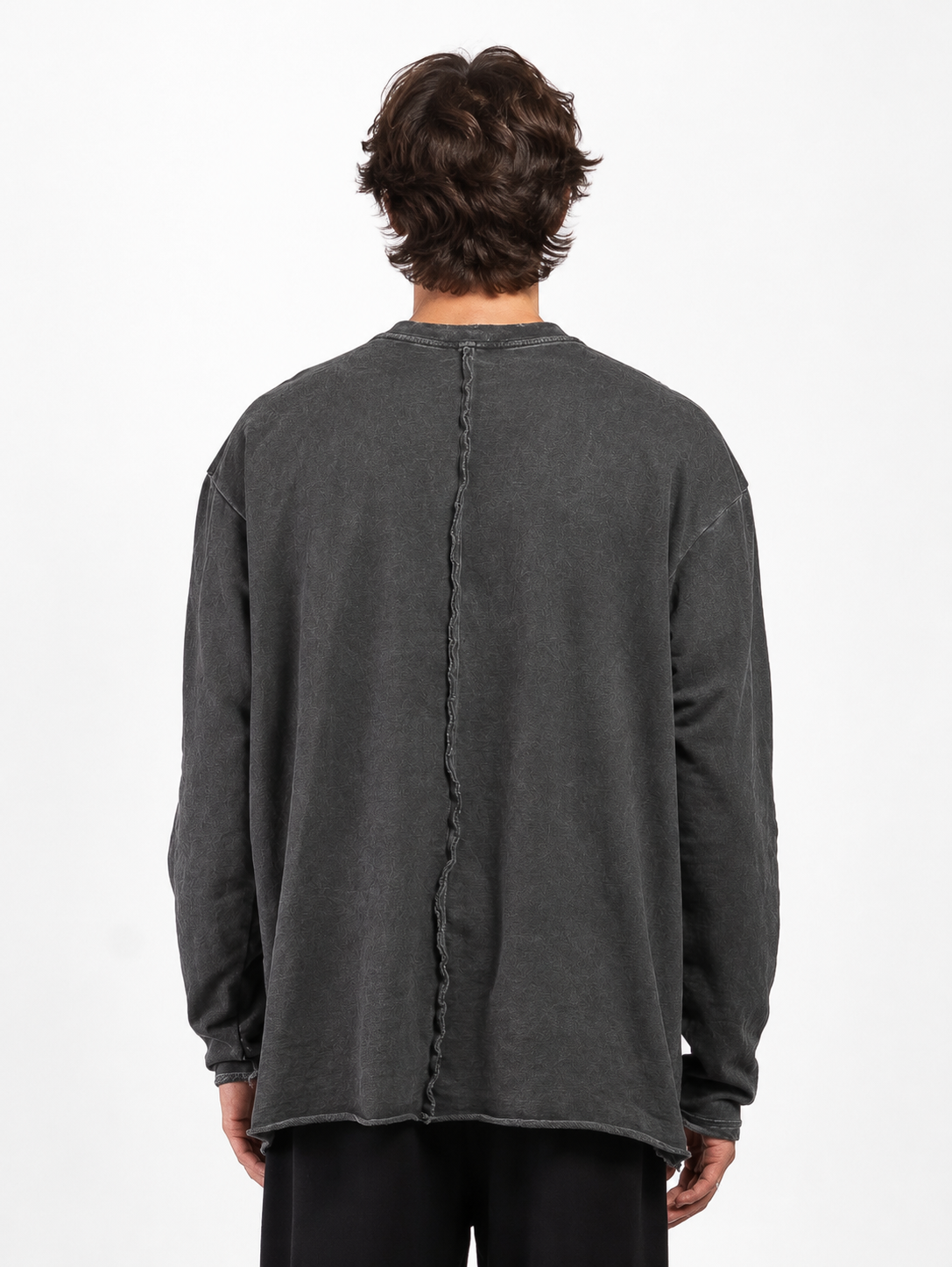 OVERSIZED SWEATER WITH Z-SEAM 