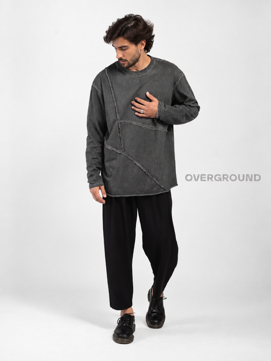MAGLIA OVER CON CUCITURE Z