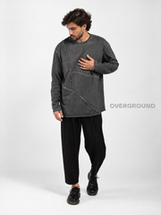 OVERSIZED SWEATER WITH Z-SEAM 