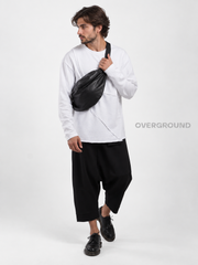 LARGE Z LEATHER FANNY PACK