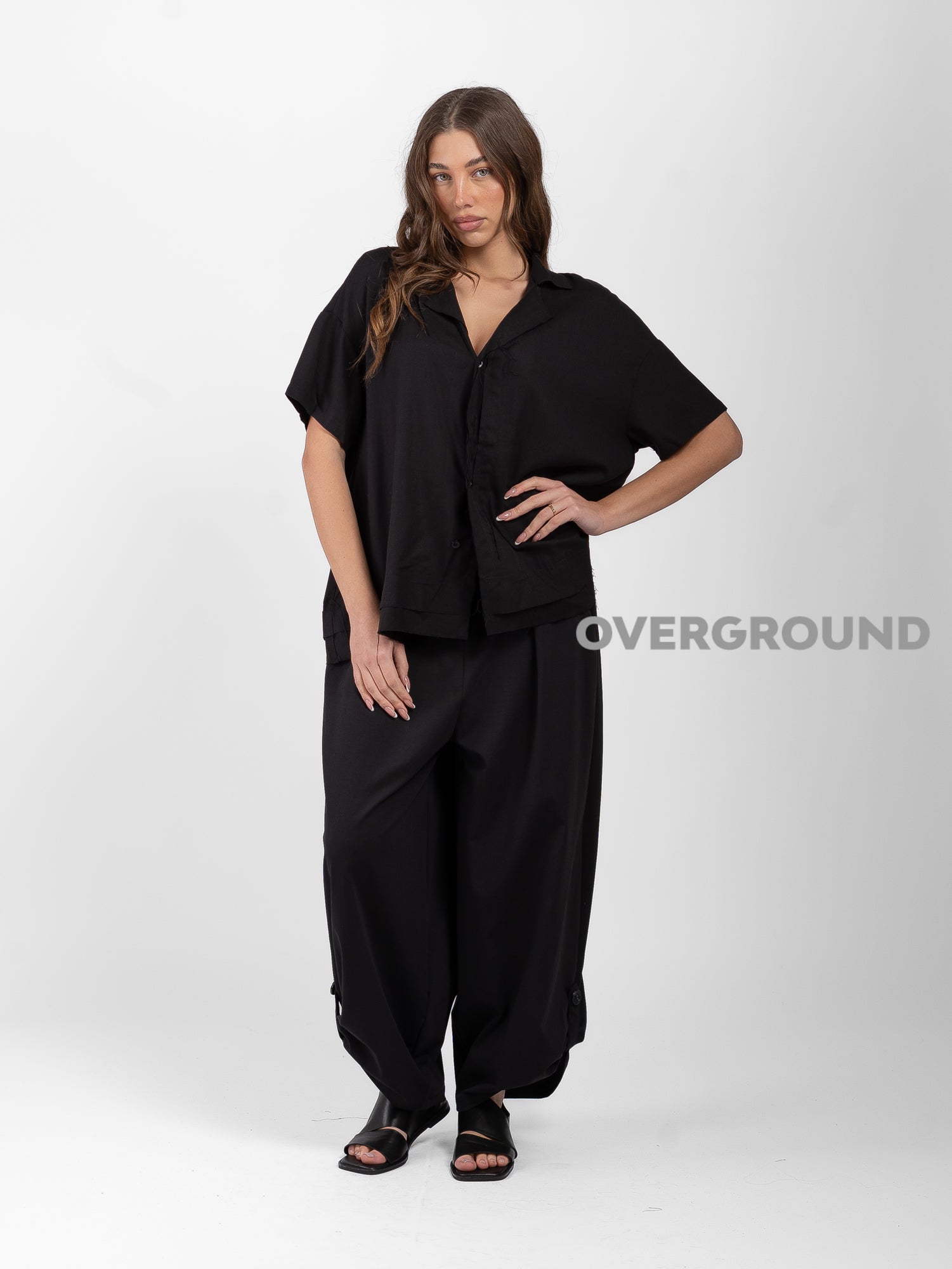 CAMICIA CON TAGLIO VIVO - OVERGROUND STORE 