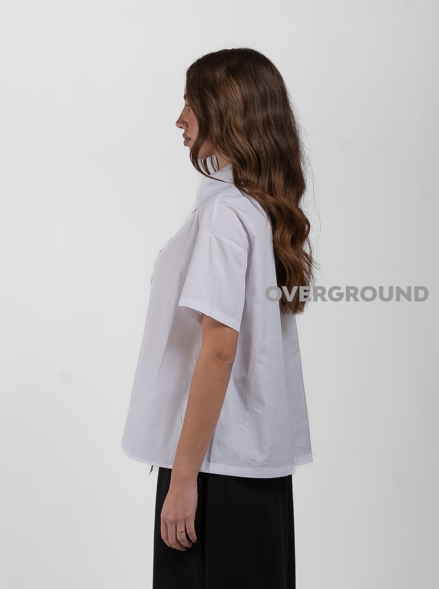 CAMICIA OVER CON CHIUSURA STONDATA - OVERGROUND STORE 
