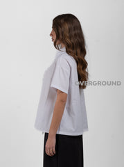 CAMICIA OVER CON CHIUSURA STONDATA - OVERGROUND STORE 