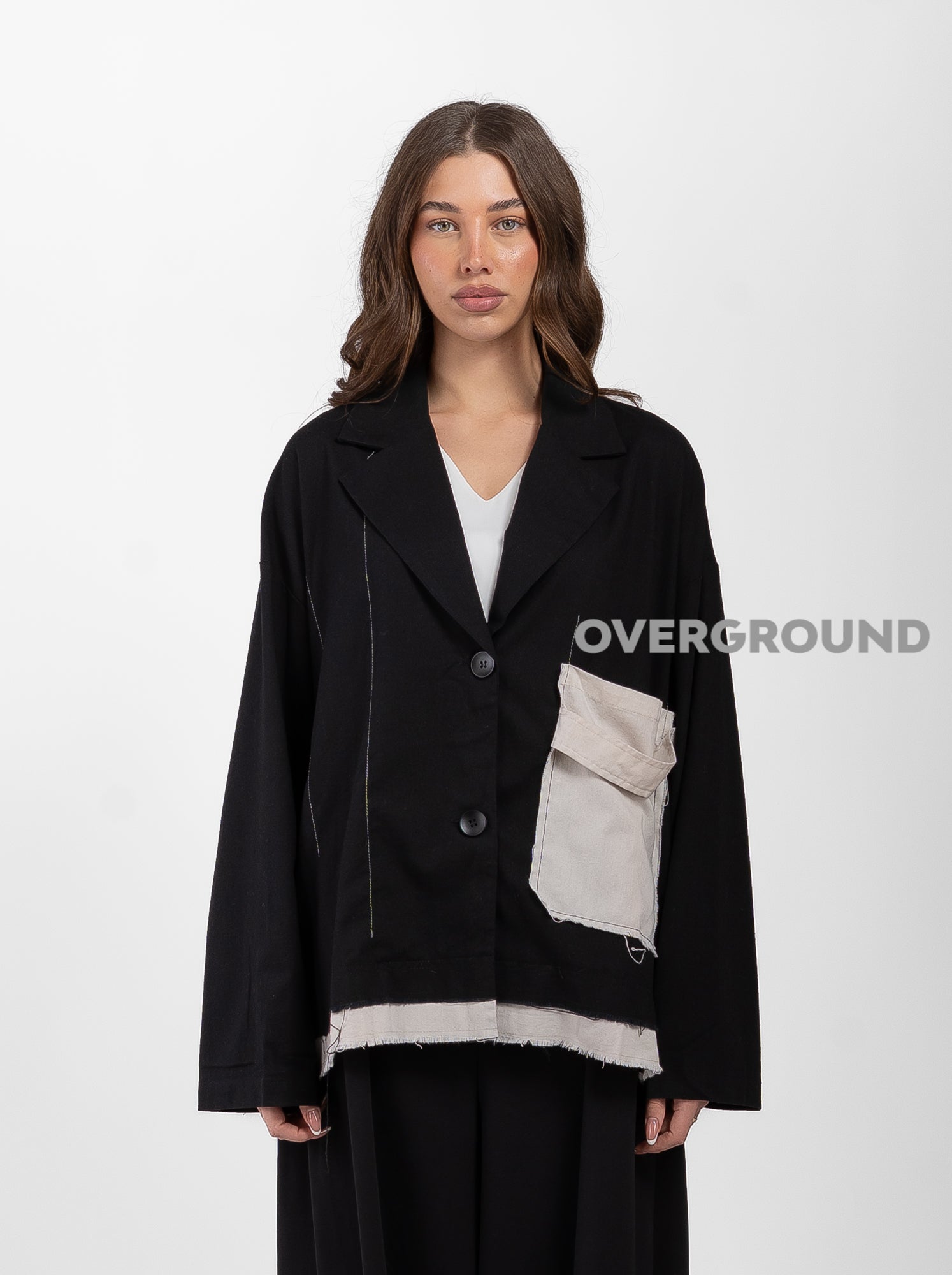 GIACCA OVER CON TASCONE - OVERGROUND STORE 