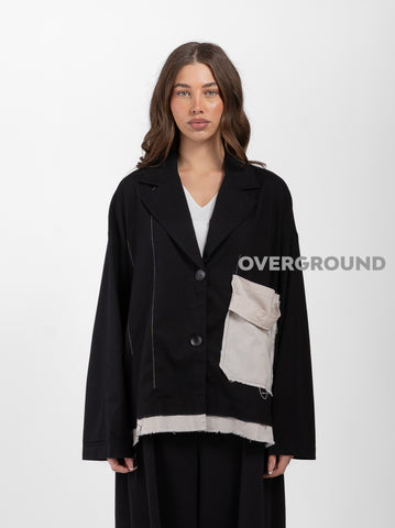 GIACCA OVER CON TASCONE - OVERGROUND STORE 