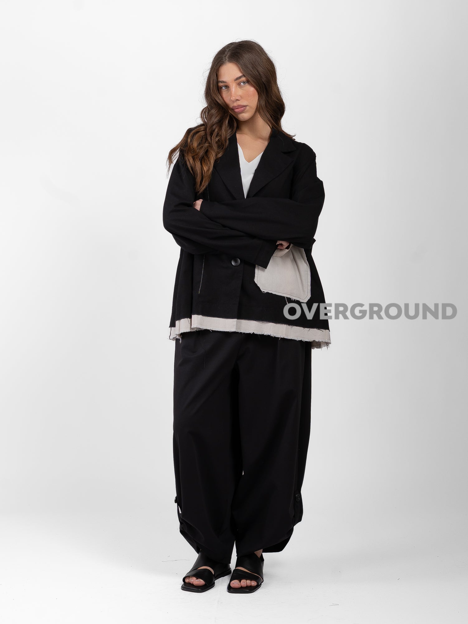 GIACCA OVER CON TASCONE - OVERGROUND STORE 