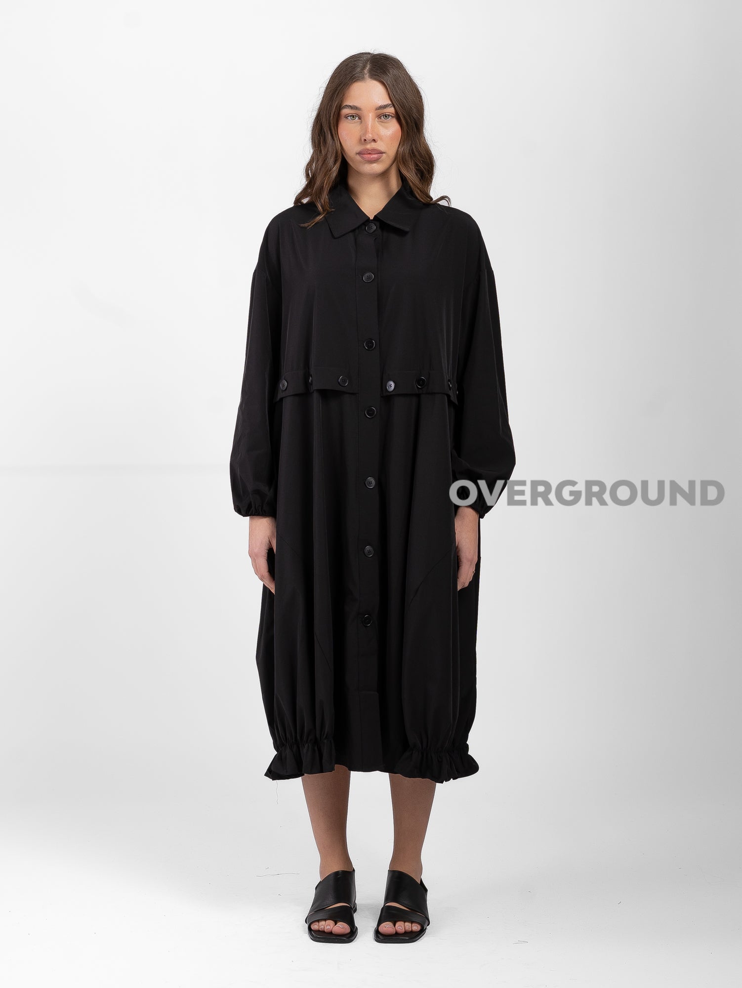 SPOLVERINO CON BOTTONI A CROCE - OVERGROUND STORE 