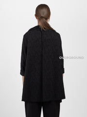 MAGLIA TESSUTO LAVORATO COLLO A BARCA - OVERGROUND STORE 