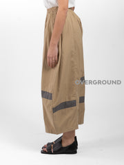 PANTALONE OVER CON CUCITURE FRONTALI E DETTAGLI - OVERGROUND STORE 