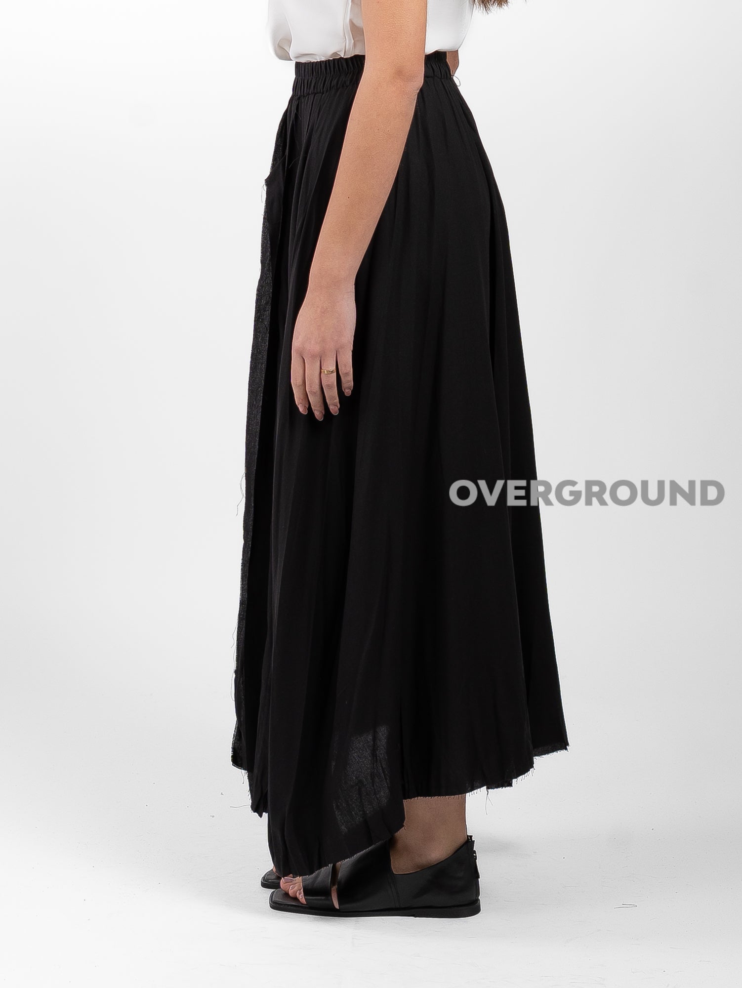 GONNA CON PATTINE TAGLIO VIVO - OVERGROUND STORE 