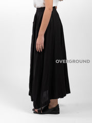 GONNA CON PATTINE TAGLIO VIVO - OVERGROUND STORE 