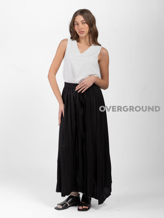 GONNA CON PATTINE TAGLIO VIVO - OVERGROUND STORE 