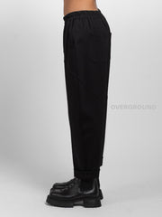 PANTALONE ELASTICO IN VITA CUCITURE FRONTALI - OVERGROUND STORE 