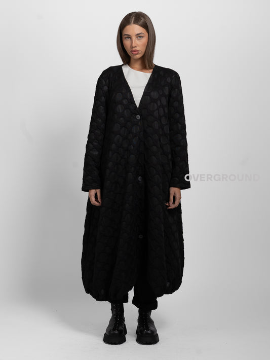 SPOLVERINO LUNGO LAVORATO CHIUSURA TRE BOTTONI - OVERGROUND STORE 