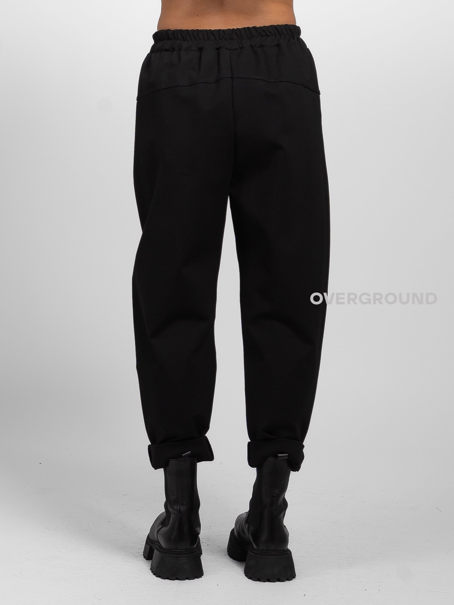PANTALONE ELASTICO IN VITA CUCITURE DAVANTI - OVERGROUND STORE 