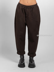 PANTALONE ELASTICO IN VITA CUCITURE FRONTALI - OVERGROUND STORE 