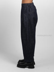 OVERSIZED TROUSERS WITH STITCHING ON THE LEG IN VISCOSE