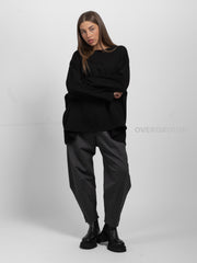 PANTALONE OVER CON CUCITURE DAVANTI PUNTO MILANO - OVERGROUND STORE 