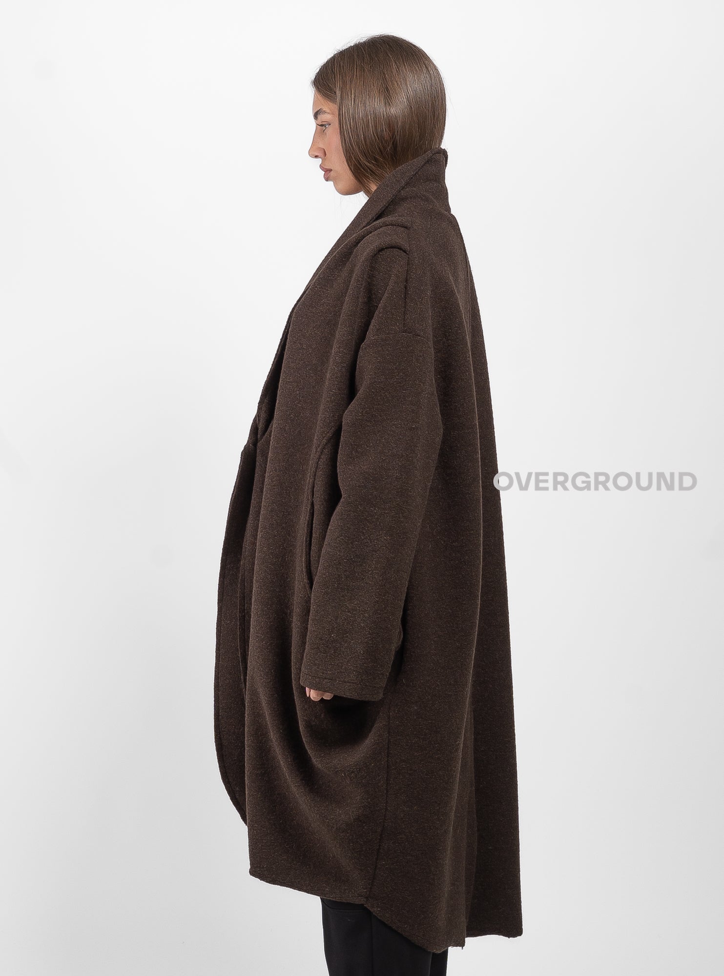 LONG JACKET WITH SIDE POCKETS