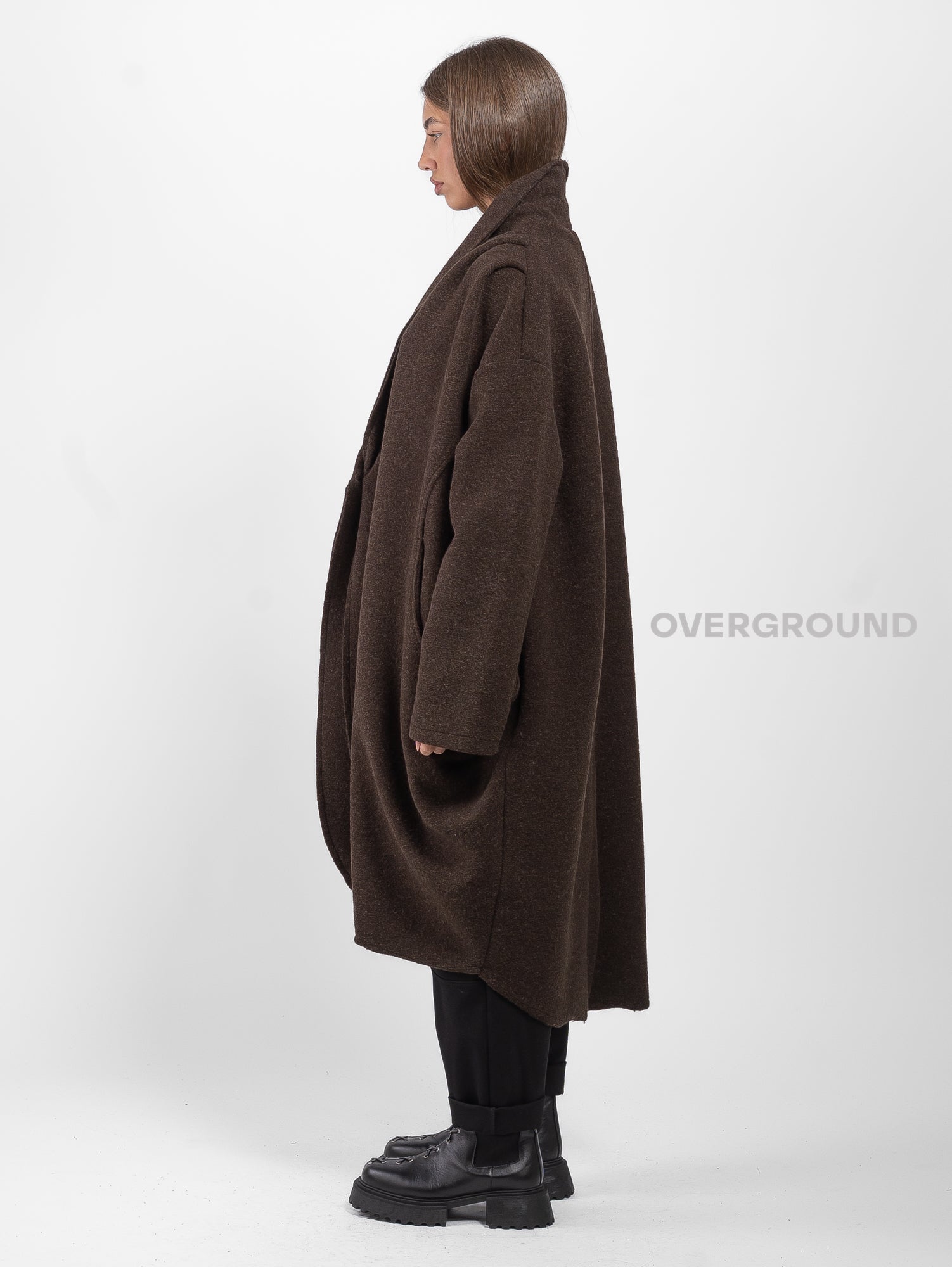 GIACCONE LUNGO CON TASCONI LATERALI - OVERGROUND STORE 