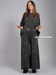 HOSE OVER SIZE WEITE BEINE FANTASIEMUSTER