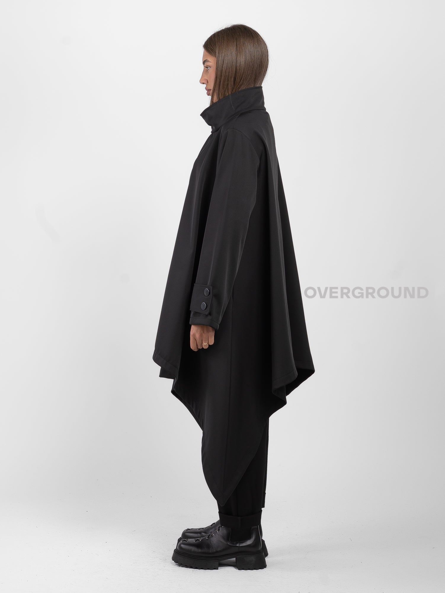 CAPOSPALLA IMPERMEABILE CON PUNTE LATERALI - OVERGROUND STORE 