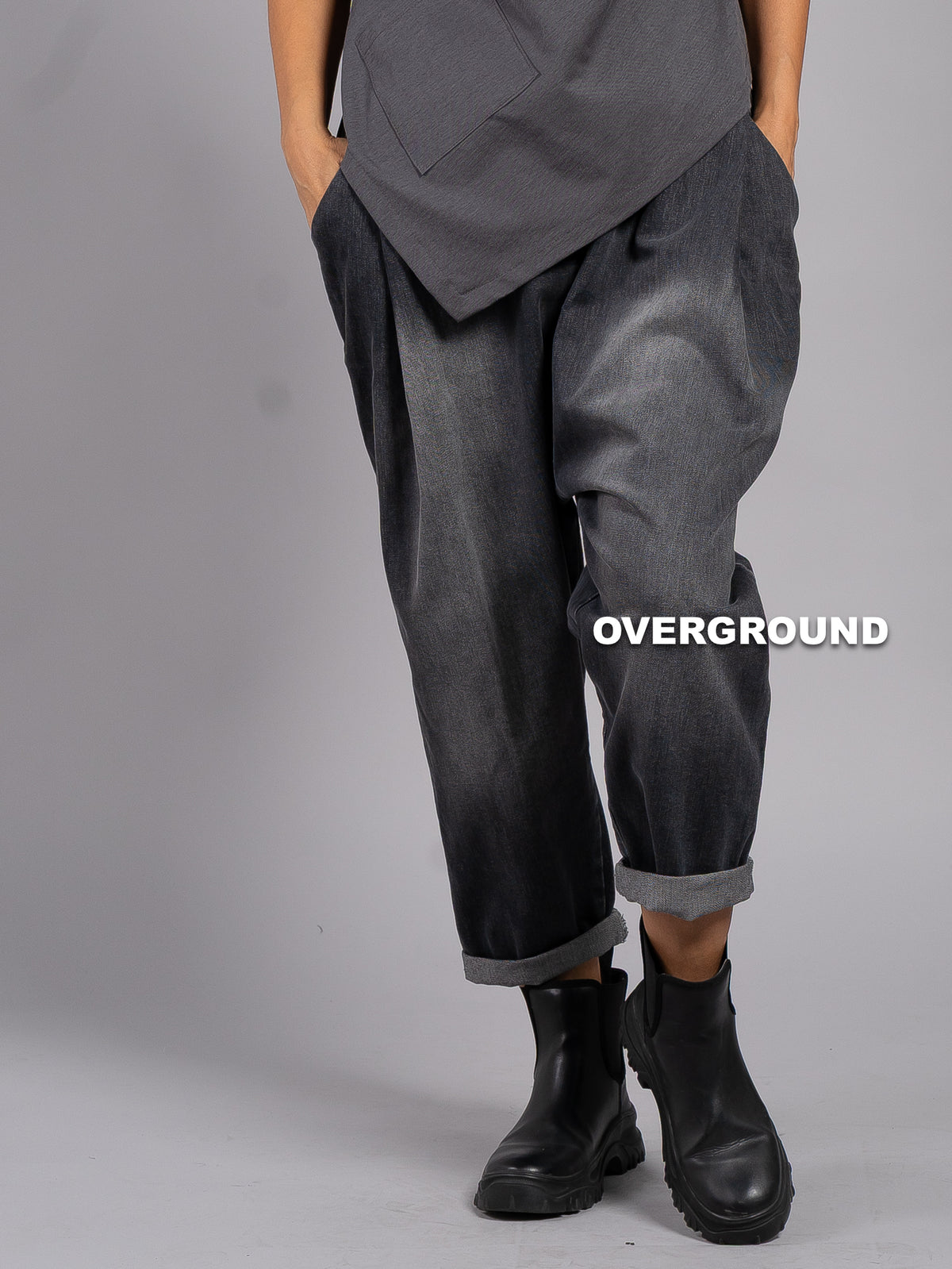 PANTALONE CAVALLO BASSO IN JEANS