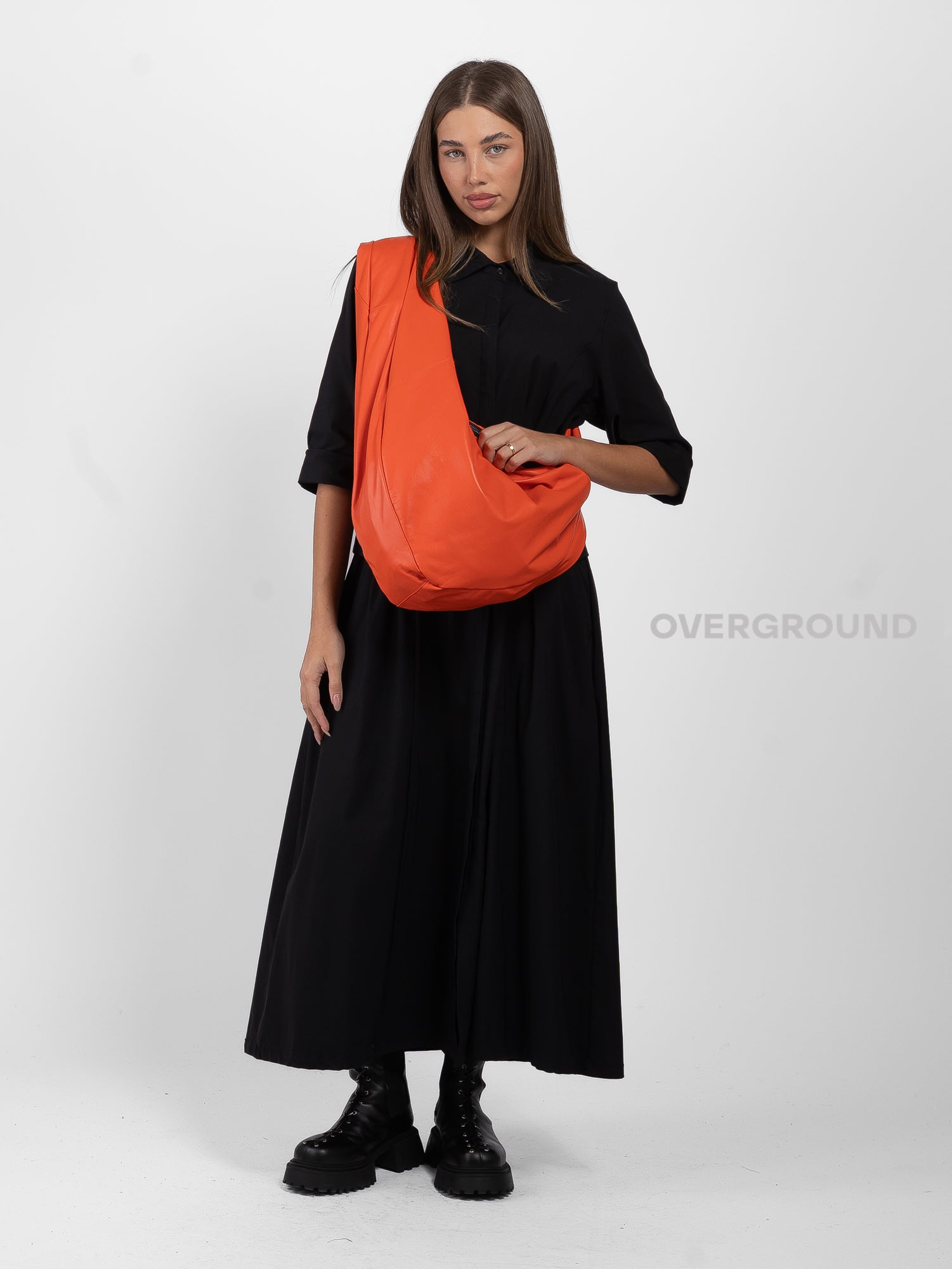 Borsa in pelle con laccio al collo - OVERGROUND STORE 